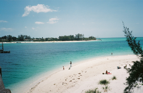 Brandenton Beach at Anna Maria Island Florida